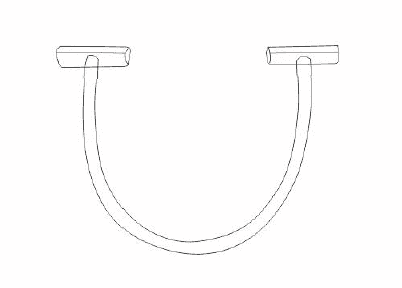 Ultra Thin Silicone Pendant - View 2