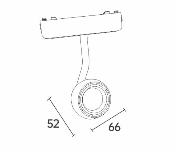 Ultra Thin Decorative Spot (Small) - View 2