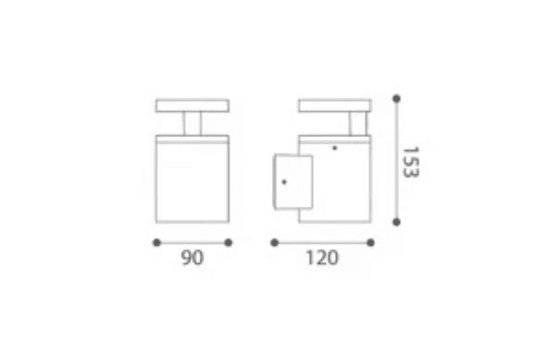 Pluto Wall Light - View 2