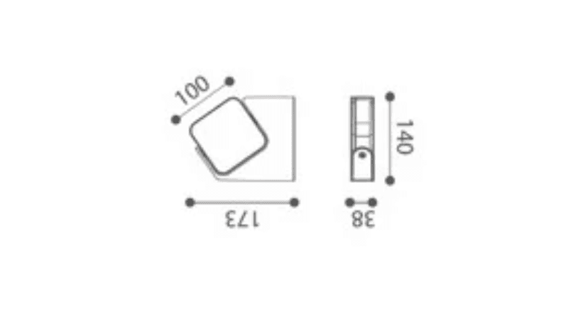 Optix Wall Light - View 2