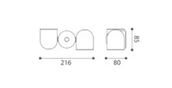 Pisces Wall Light - View 2