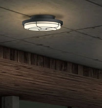 Stasis Shielded Wall Light - View 3