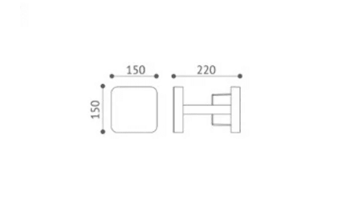 Axis Wall Light - View 2