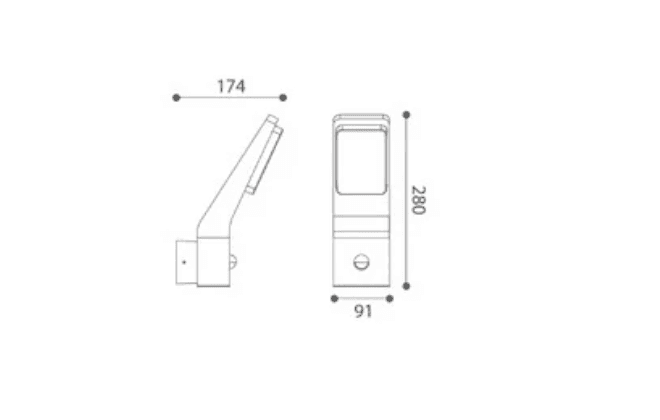 Alcor Wall Light - View 2