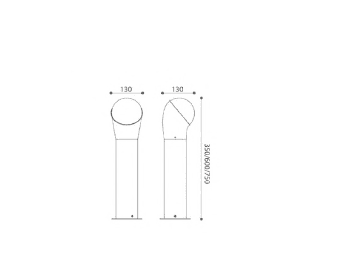 Vista Bollard - View 2