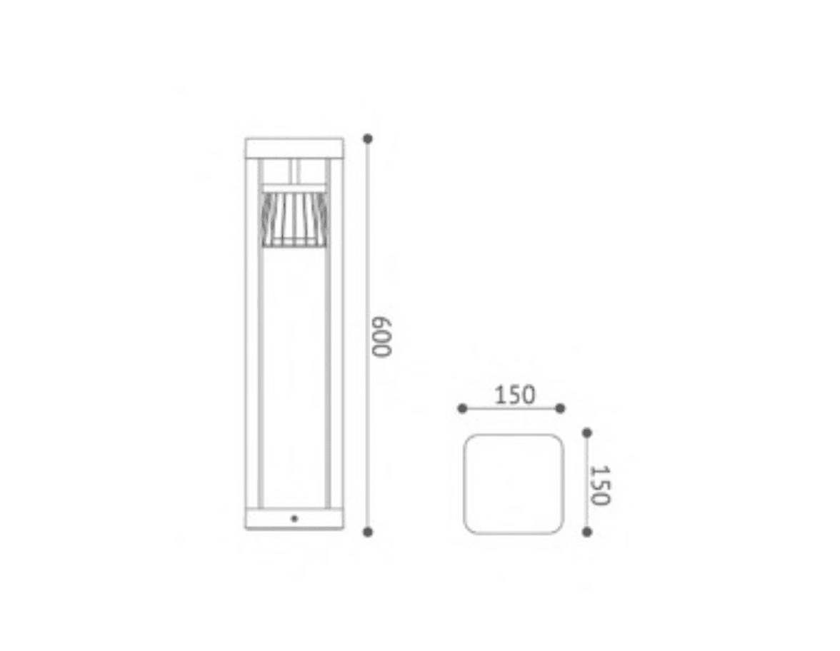 Rift Bollard - View 2