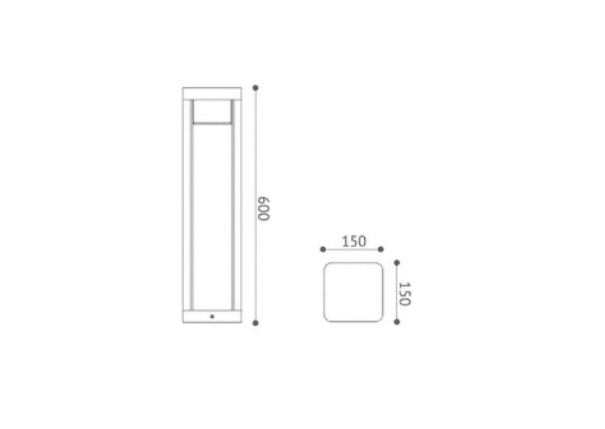 Void Bollard - View 2