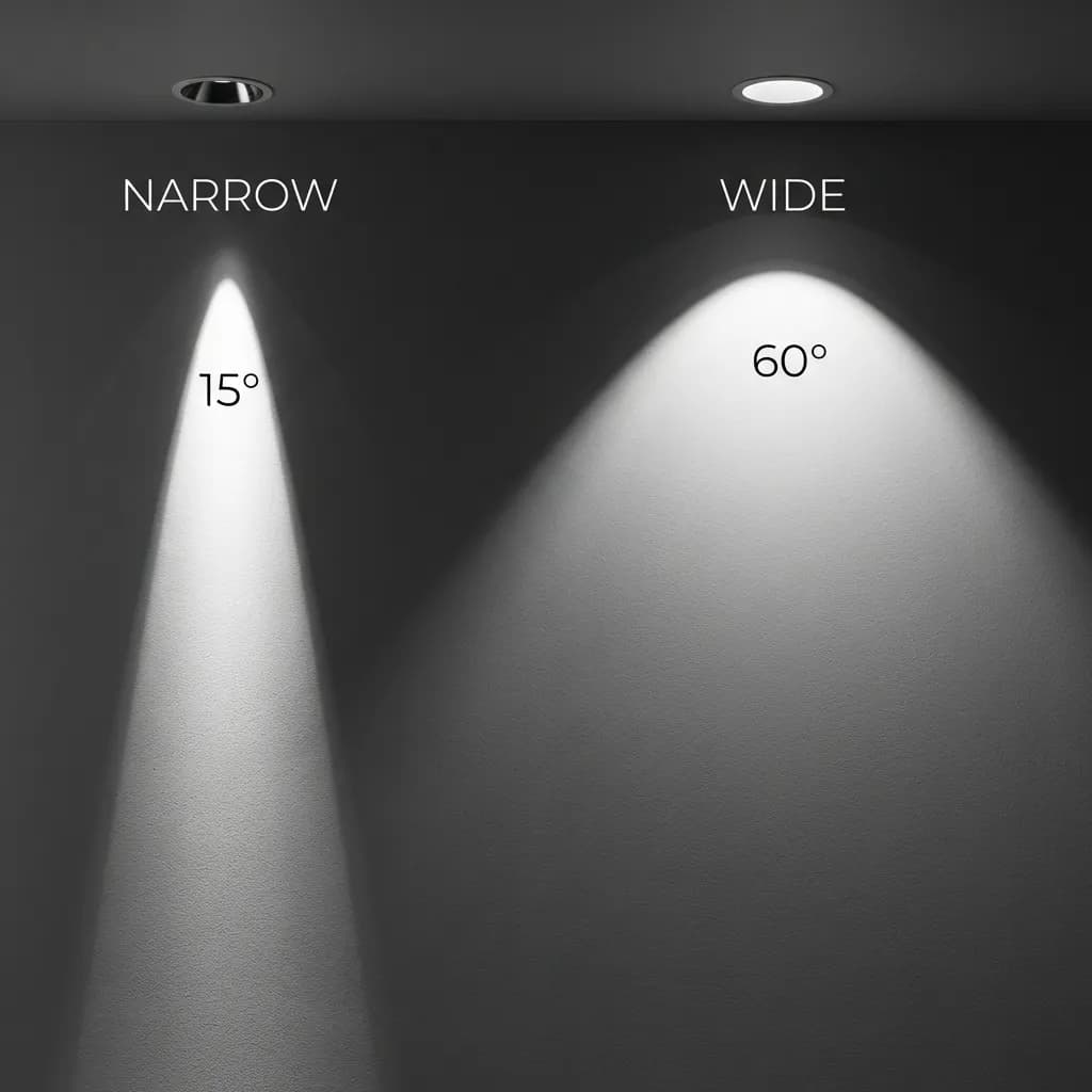 Beam Angle Comparison: Narrow vs Wide